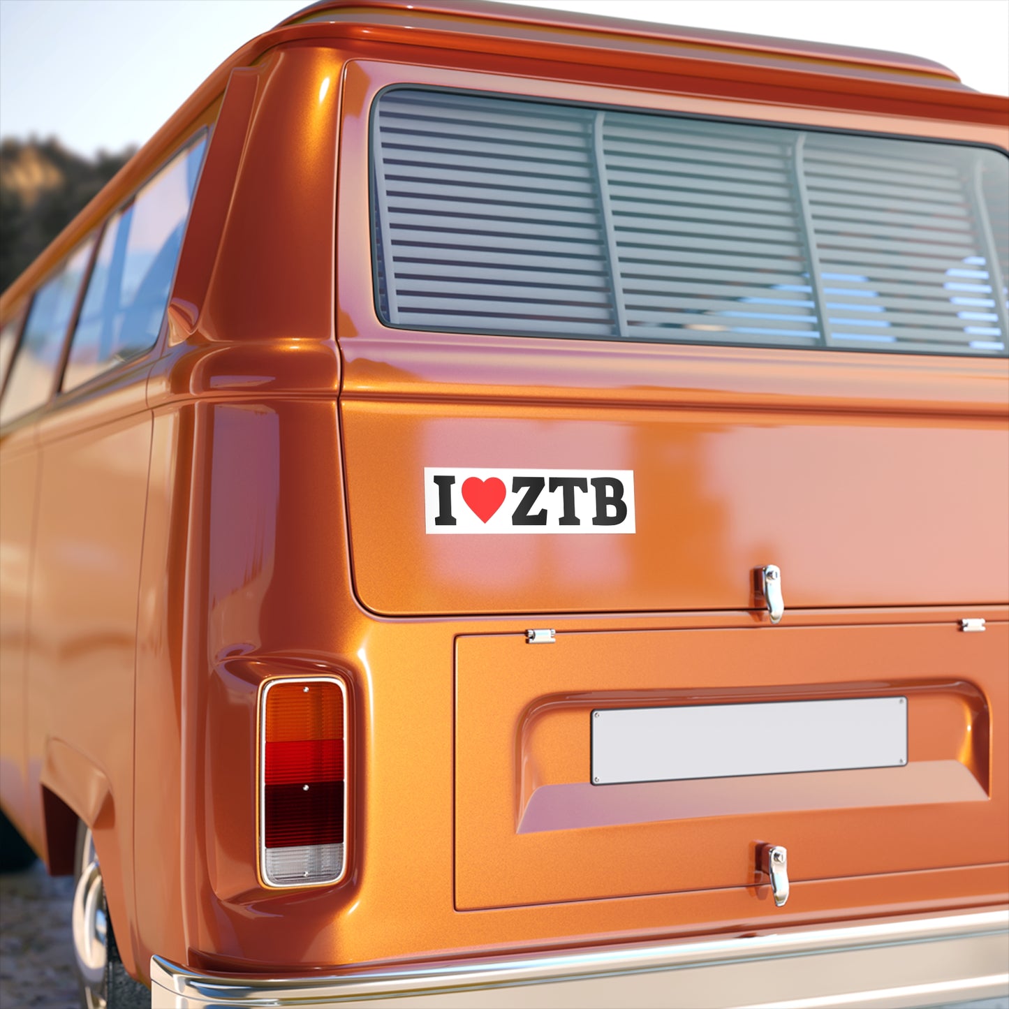 I Heart ZTB Bumper Sticker
