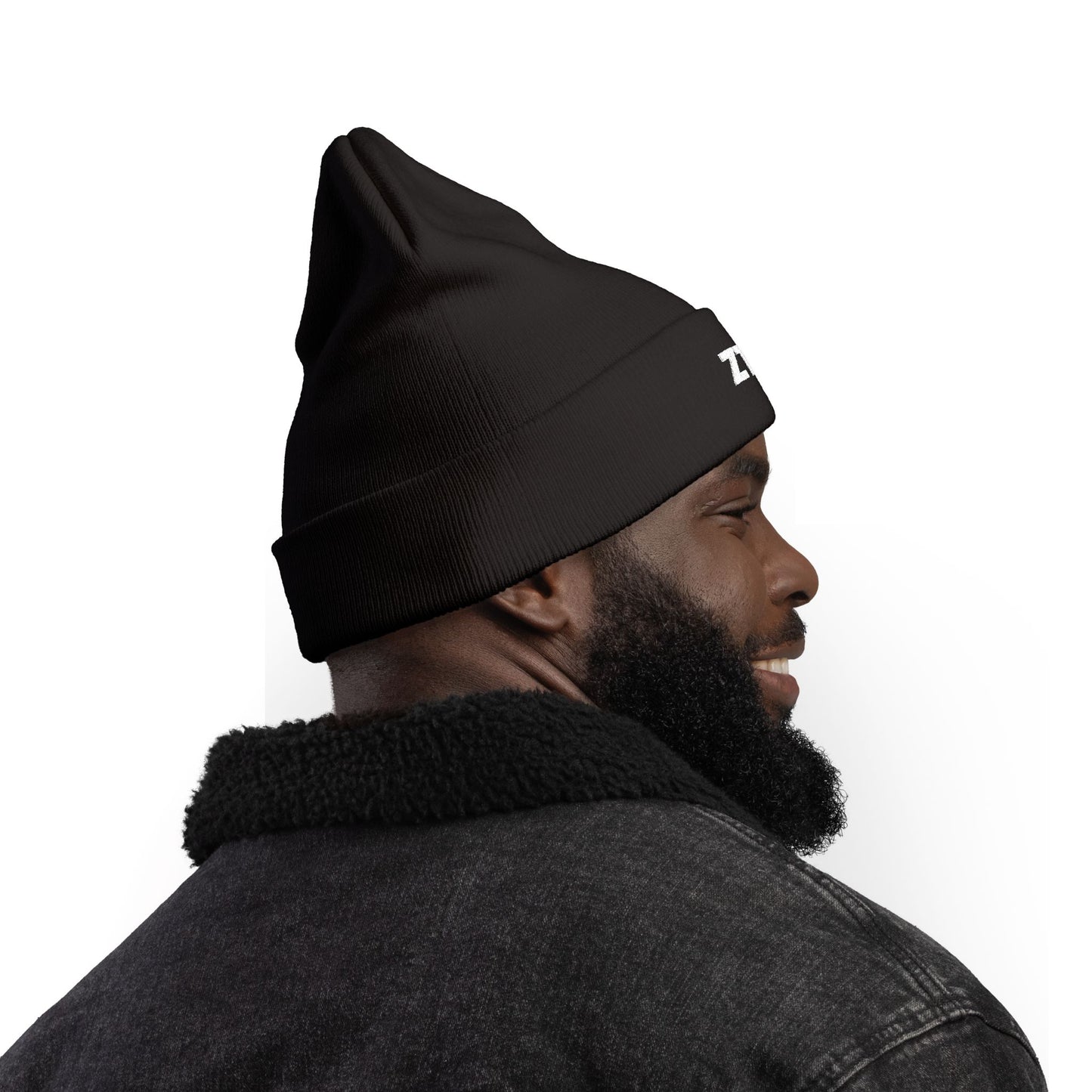 ZTB Embroidered Knit Beanie