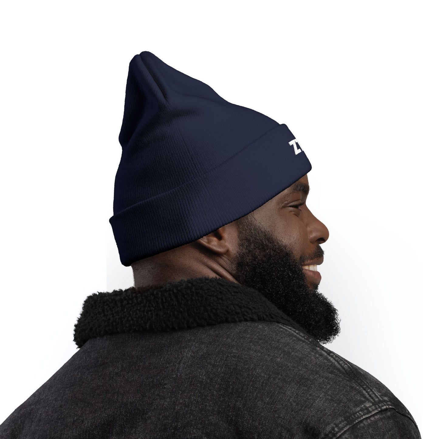 ZTB Embroidered Knit Beanie
