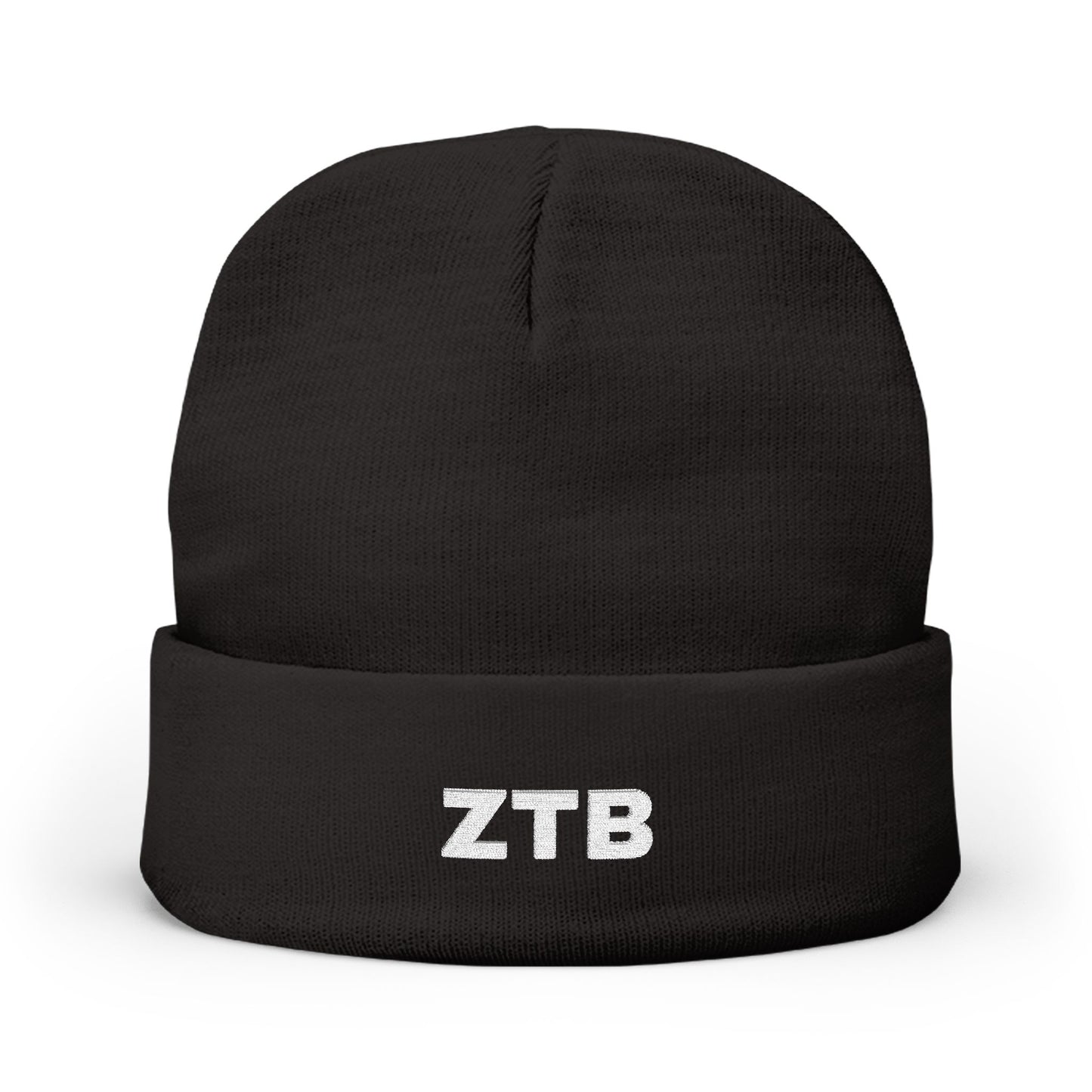 ZTB Embroidered Knit Beanie