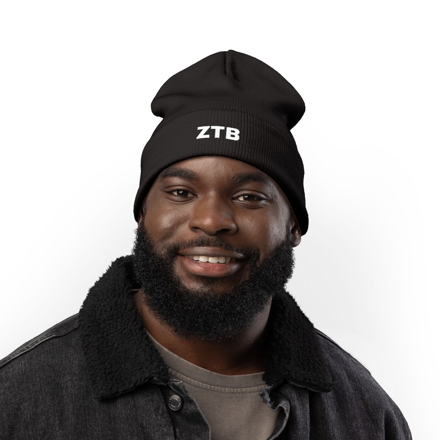 ZTB Embroidered Knit Beanie