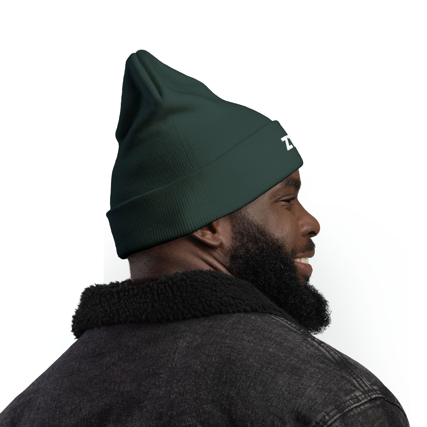 ZTB Embroidered Knit Beanie