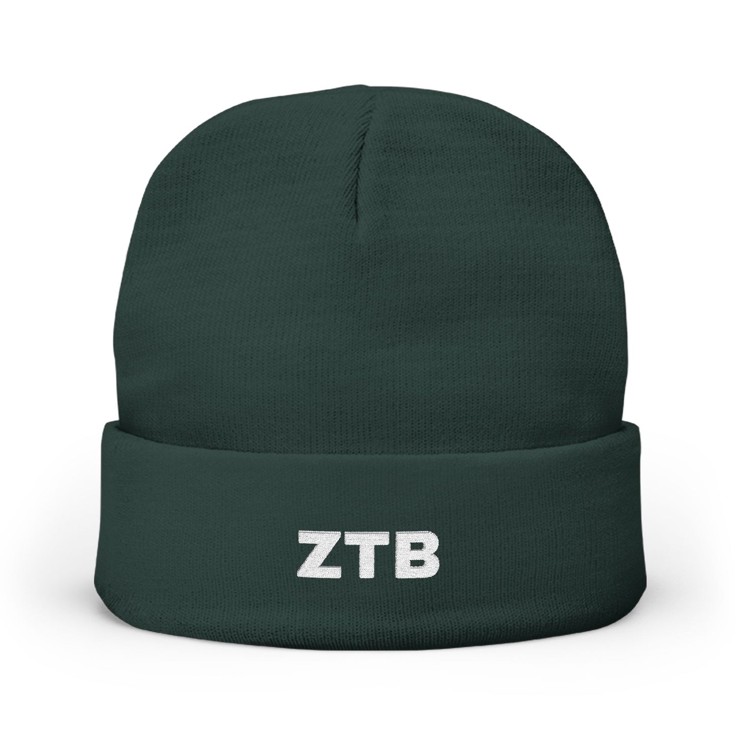 ZTB Embroidered Knit Beanie