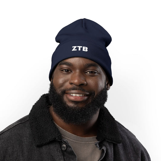 ZTB Embroidered Knit Beanie