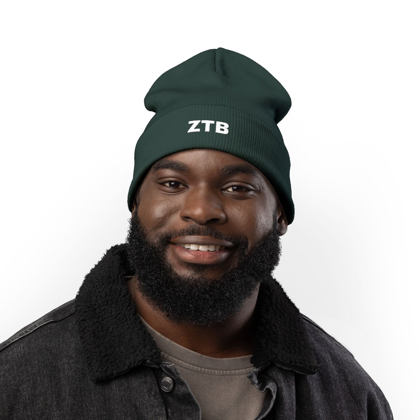 ZTB Embroidered Knit Beanie