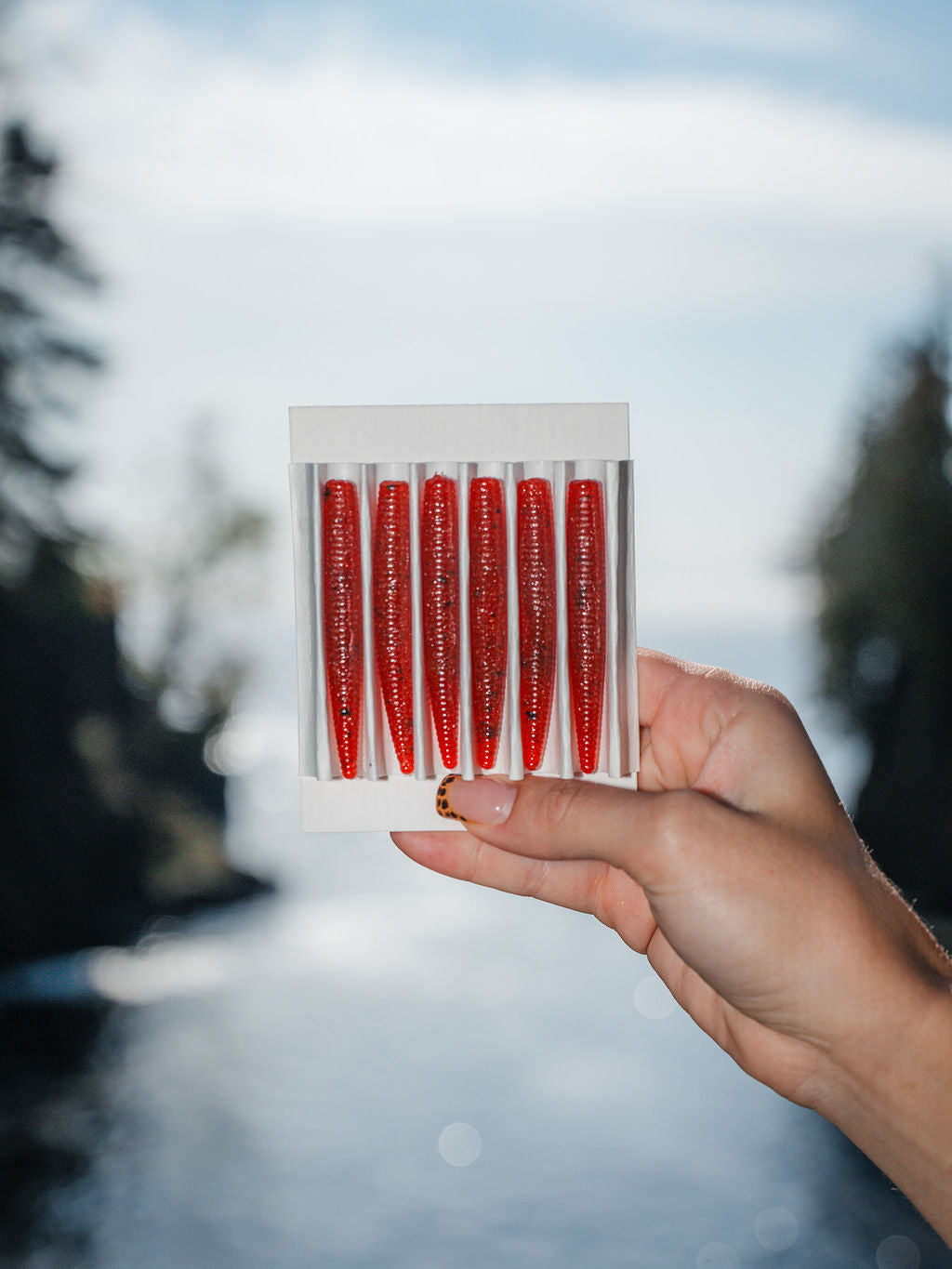 The Pungent Pink variant of Zero Trace Baits biodegradable Deadly Ned